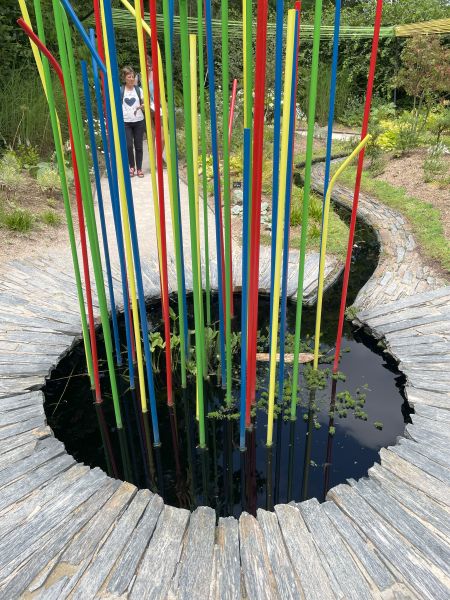 Chaumont sur le Loire Chateau a small part of the International Garden Festival - Beautiful and Accessible.